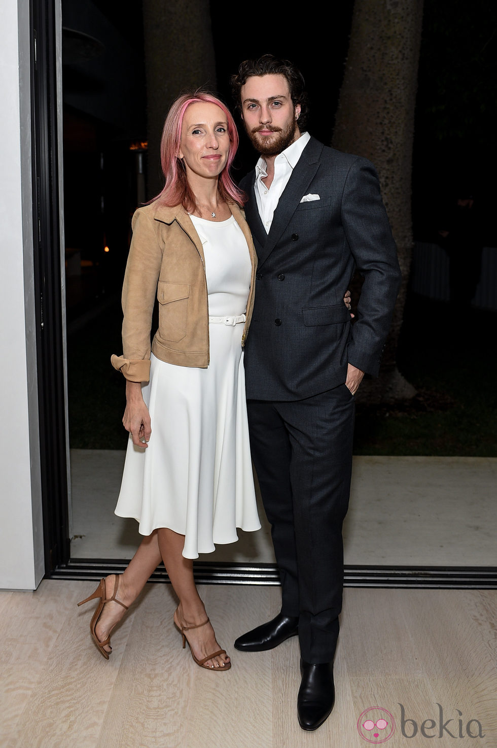 Sam y Aaron Taylor-Johnson asisten a un evento en Los Angeles