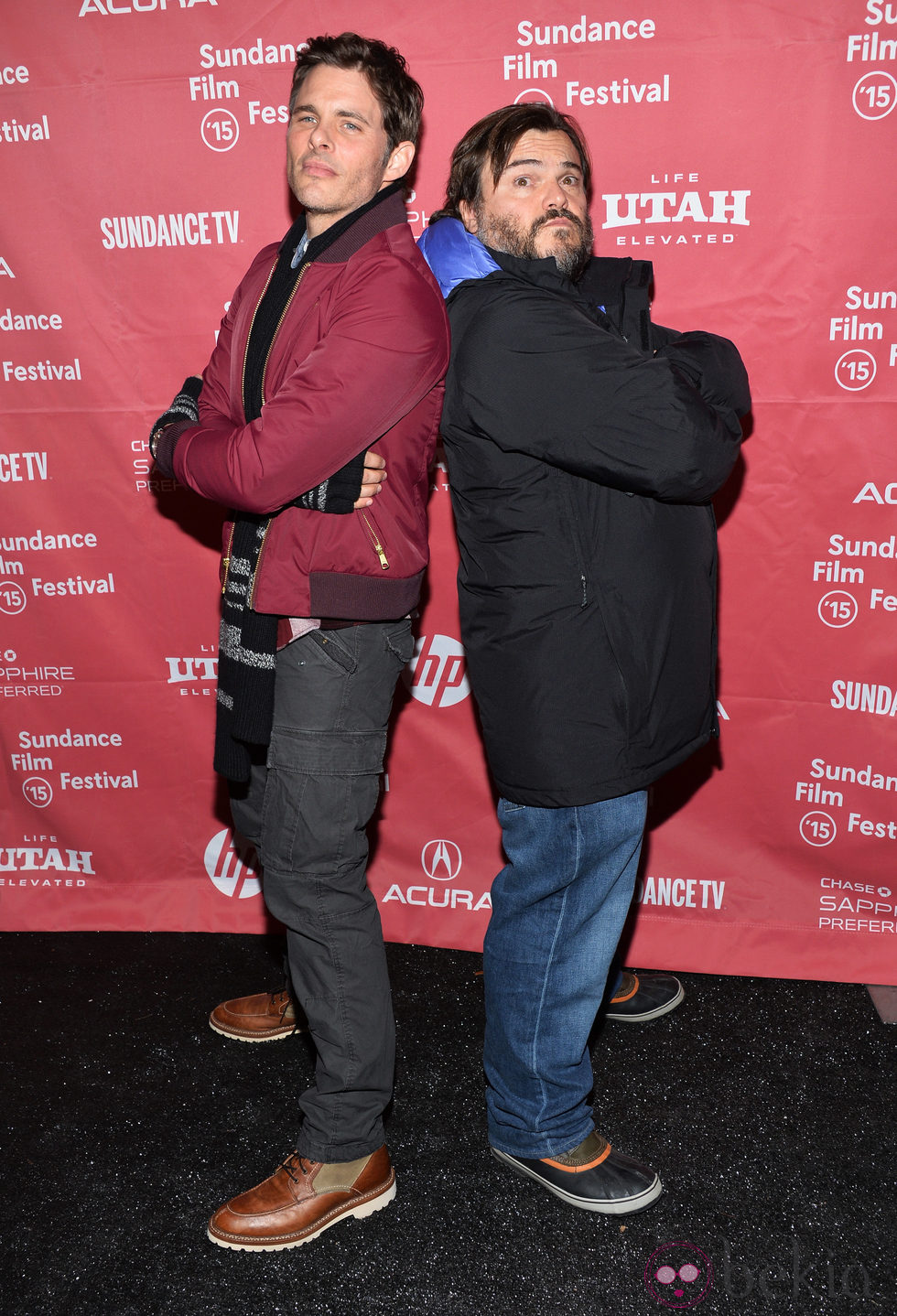 James Marsden y Jack Black en el Festival de Sundance 2015