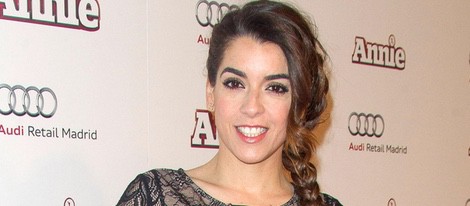 Ruth Lorenzo en la premiere de 'Annie' en Madrid