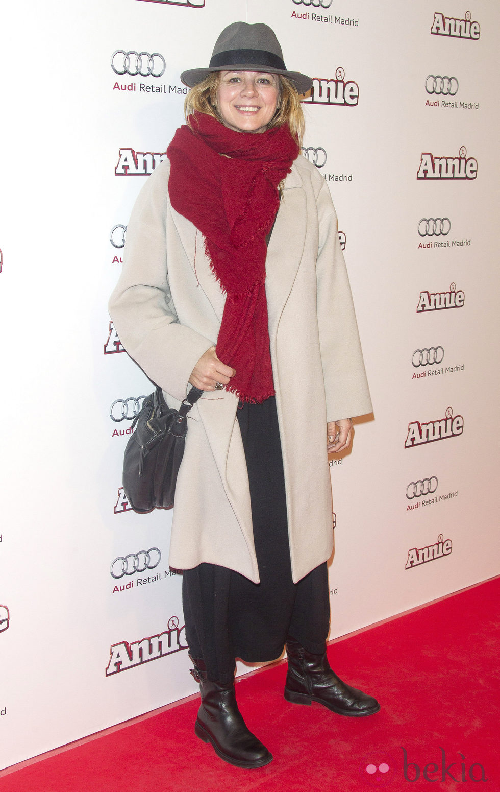 Emma Suárez en la premiere de 'Annie' en Madrid