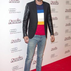 Eloy Azorín en la premiere de 'Annie' en Madrid