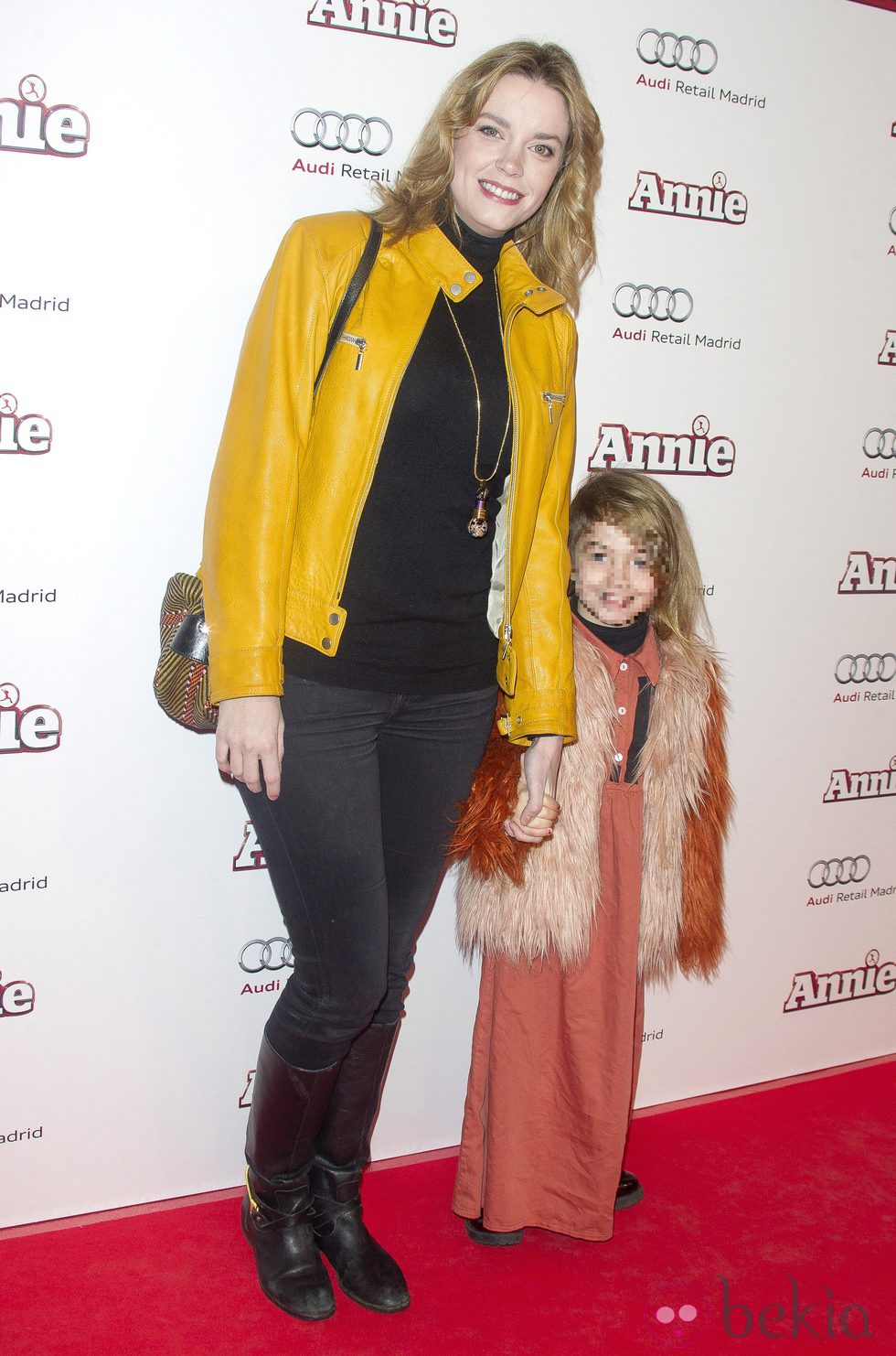 Carolina Bang en la premiere de 'Annie' en Madrid