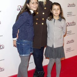 Lluvia Rojo en la premiere de 'Annie' en Madrid