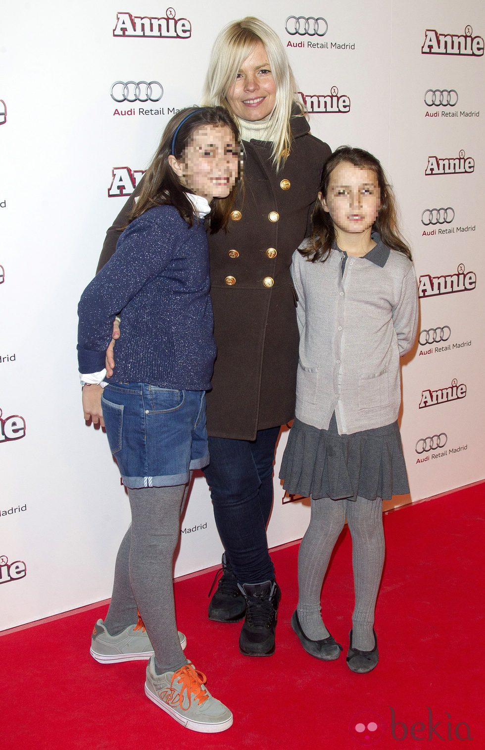 Lluvia Rojo en la premiere de 'Annie' en Madrid