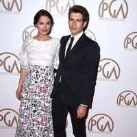 Keira Knightley y James Righton en los Producers Guild Awards 2015