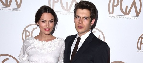 Keira Knightley y James Righton en los Producers Guild Awards 2015