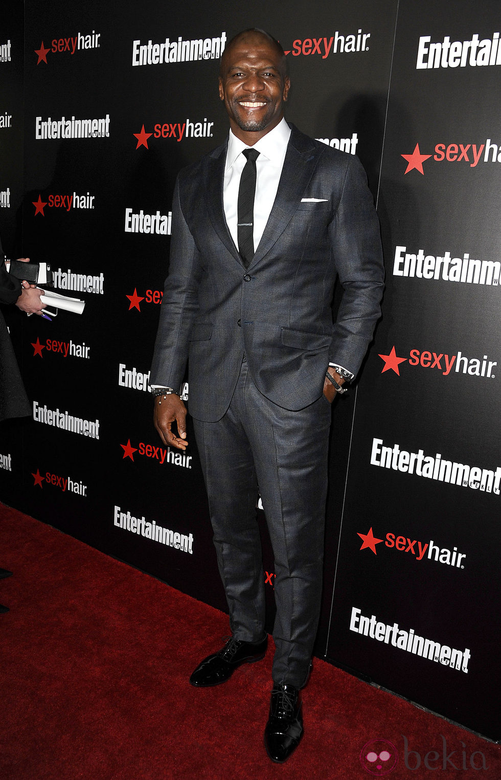 Terry Crews en una fiesta previa a los Screen Actors Guild Awards 2015