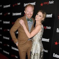 Jesse Tyler Ferguson y Julie Bowen en una fiesta previa a los Screen Actors Guild Awards 2015