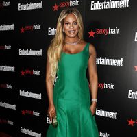 Laverne Cox en una fiesta previa a los Screen Actors Guild Awards 2015