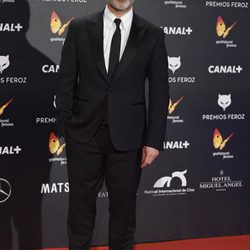 Javier Gutiérrez en la alfombra roja de los Premios Feroz 2015