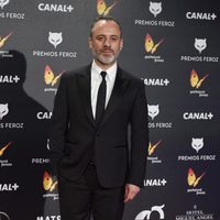 Javier Gutiérrez en la alfombra roja de los Premios Feroz 2015