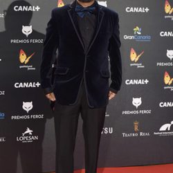 José Corbacho en la alfombra roja de los Premios Feroz 2015