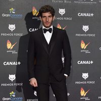 Quim Gutiérrez en la alfombra roja de los Premios Feroz 2015