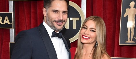 Sofia Vergara y Joe Manganiello en los premios 'Screen Actors Guild Awards 2015'