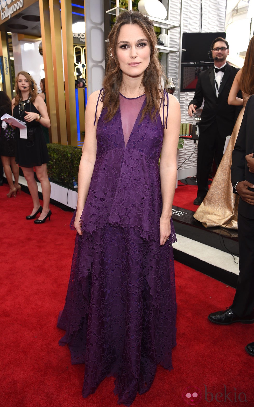 Keira Knightley en la alfombra roja de los Screen Actors Guild Awards 2015