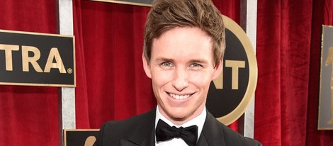 Eddie Redmayne en la alfombra roja de los Screen Actors Guild Awards 2015