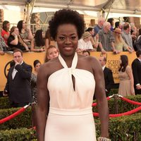 Viola Davis en la alfombra roja de los Screen Actors Guild Awards 2015