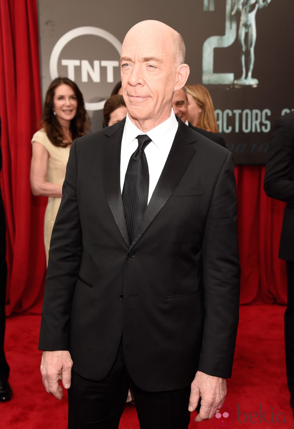 J.K. Simmons en la alfombra roja de los Screen Actors Guild Awards 2015