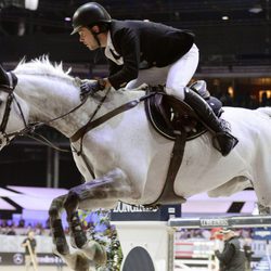 Sergio Álvarez participando en la Copa del Mundo de Saltos de Obstáculos en Zúrich