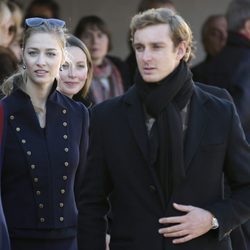 Pierre Casiraghi y Beatrice Borromeo en el Rally de Montecarlo 2015