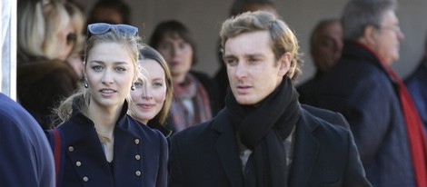 Pierre Casiraghi y Beatrice Borromeo en el Rally de Montecarlo 2015