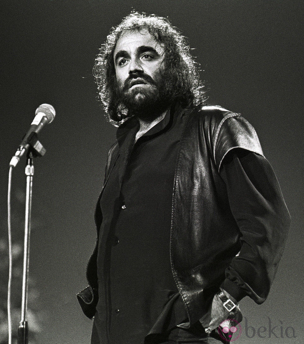 Demis Roussos en un concierto en Rotterdam en octubre de 1984