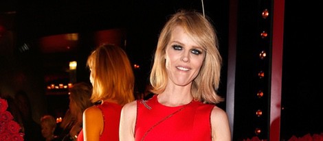 Eva Herzigova en la fiesta Versace de la Semana de la Alta Costura de París primavera/verano 2015