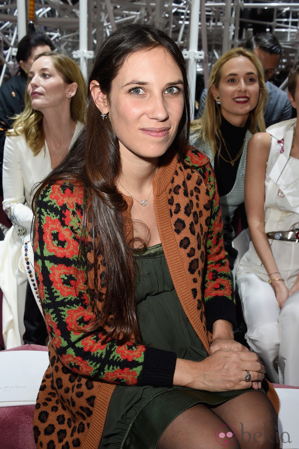 Tatiana Santo Domingo en el desfile de Dior en la Semana de la Alta Costura primavera/verano 2015