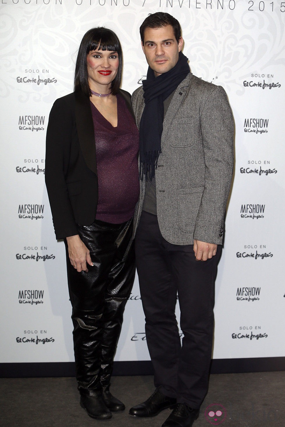 Irene Villa y Juan Pablo Lauro en el desfile de Emidio Tucci de Madrid Fashion Show Men otoño/invierno 2015