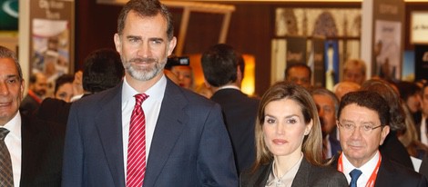 Los Reyes Felipe y Letizia en la inauguración de FITUR 2015