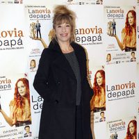 Natalia Seseña en el estreno de la obra de teatro 'La novia de papá'