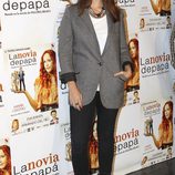 Elena Furiase en el estreno de la obra de teatro 'La novia de papá'