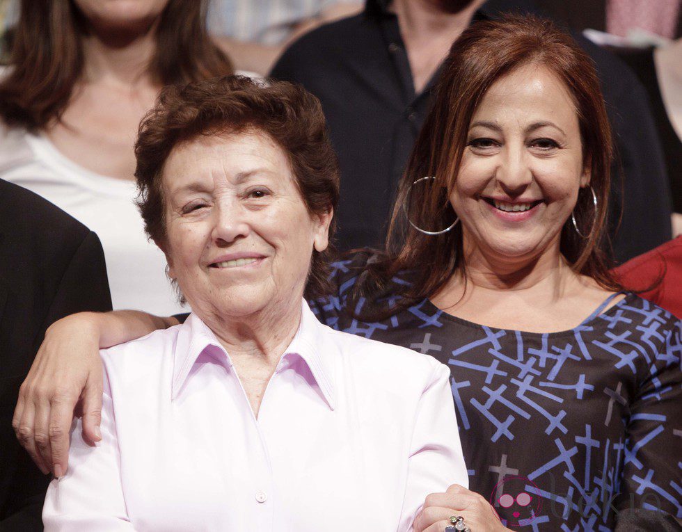 Amparo Baró con Carmen Machi