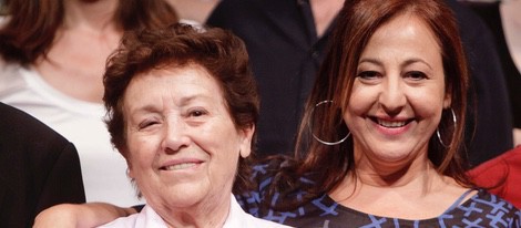 Amparo Baró con Carmen Machi