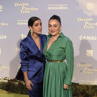 Inma Cuesta y Candela Peña en el estreno de 'Las ovejas no pierden el tren'