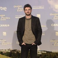 Gorka Otxoa en el estreno de 'Las ovejas no pierden el tren'