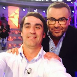 Jorge Javier Vázquez con Jesulín de Ubrique en 'Hay una cosa que te quiero decir'