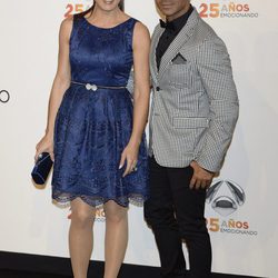 Alicia Senovilla y Luis Rollán en la fiesta del 25º Aniversario de Antena 3