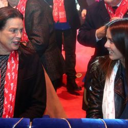 Estefanía de Mónaco y Pauline Ducruet en el Festival New Generation de Circo