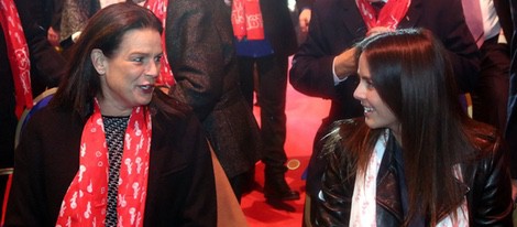 Estefanía de Mónaco y Pauline Ducruet en el Festival New Generation de Circo