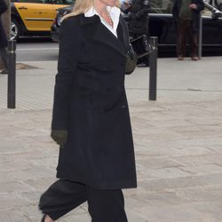 Patricia Rato en el funeral de José Manuel Lara Bosch en Barcelona