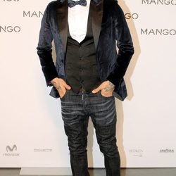 Dani Alves en el desfile de Mango en 080 Barcelona fashion primavera/verano 2015