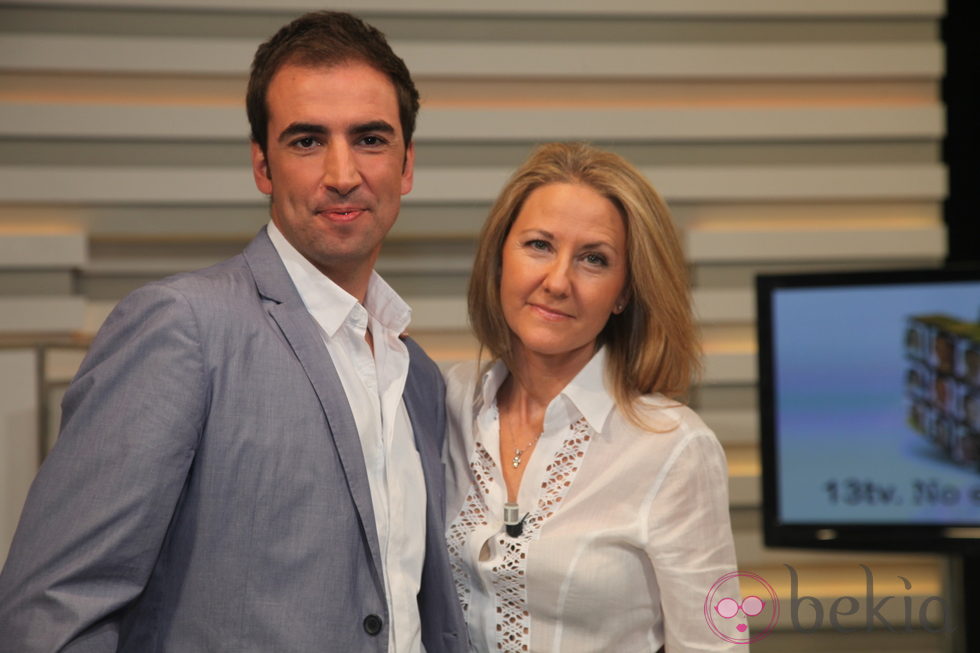 Ricardo Altable e Inmaculada Galván en la presentación de la nueva temporada de 13TV