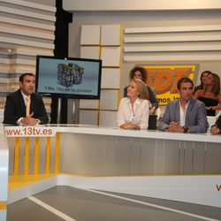 Alejandro Samanes en la presentación de la nueva temporada de 13TV