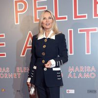 Bárbara Bouchet en el estreno de "La piel que habito" en Roma