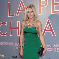 Eva Grimaldi en el estreno de "La piel que habito" en Roma