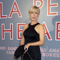 Nancy Brilli en el estreno de "La piel que habito" en Roma