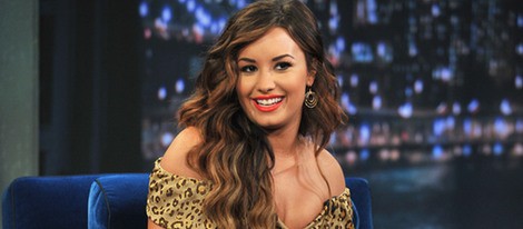 Demi Lovato visita el show de Jimmy Fallon