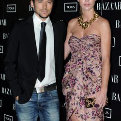 Manuel Martos y Amelia Bono en la fiesta Harper's Tous