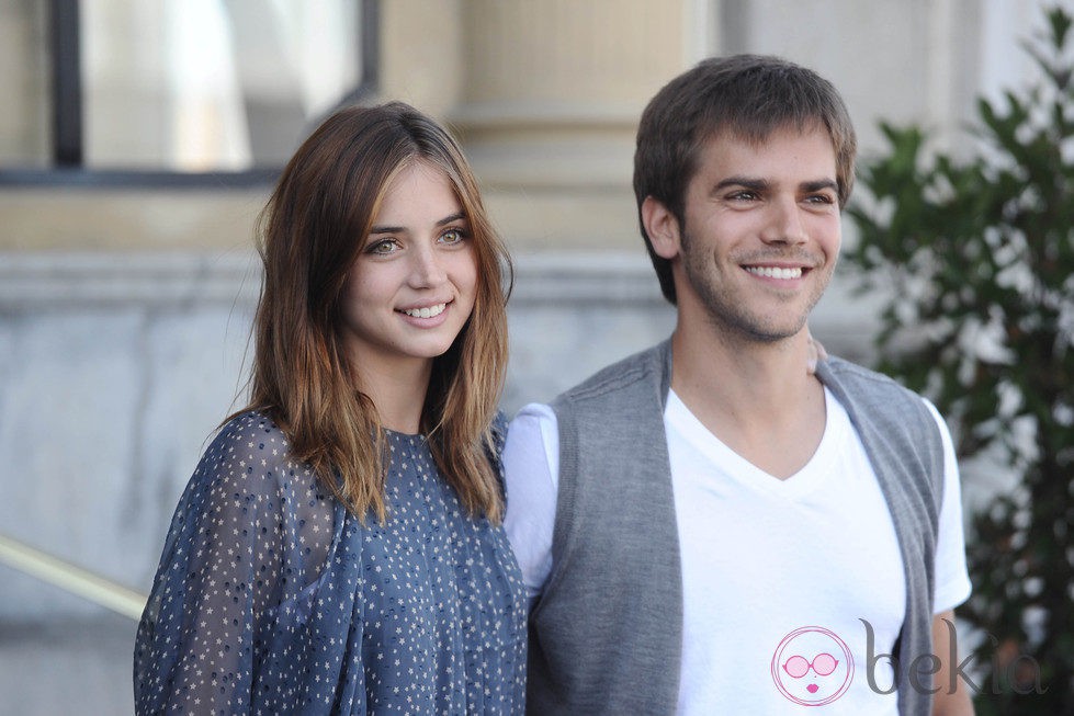 Ana de Armas y Marc Clotet desembarcan en San Sebastián para presentar 'La voz dormida'